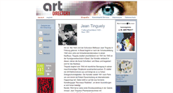 Desktop Screenshot of jean-tinguely.de